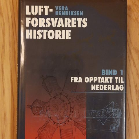 Luftforsvarets historie bind 1