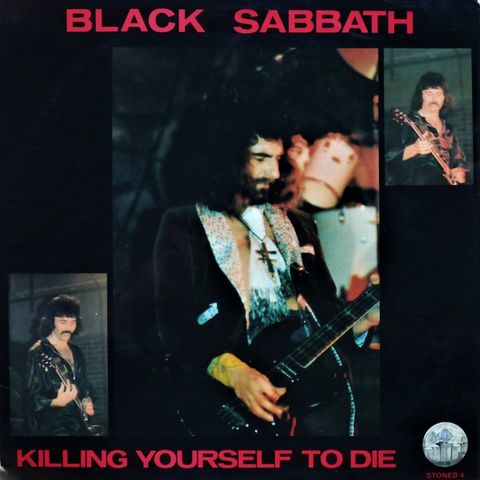 Black Sabbath - Killing yourself to die - 2LP STONED RECORDS Kjøpes !!!