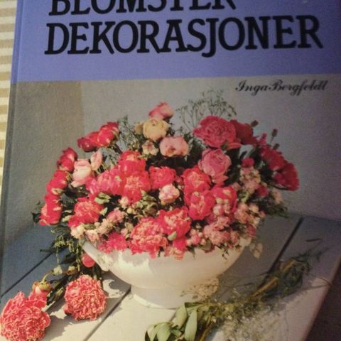 Tørre blomsterdekorasjoner, Inga Bergfeldt