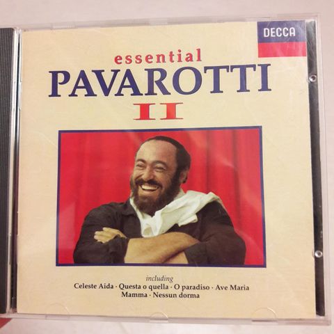 Luciano Pavarotti cd selges. 