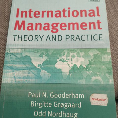 International management theory and practice