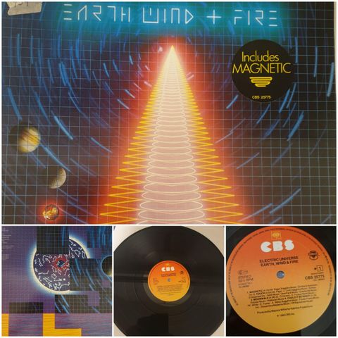 VINTAGE/RETRO LP-VINYL"EARTH WIND & FIRE/ELECTRIC UNIVERSE 1983"