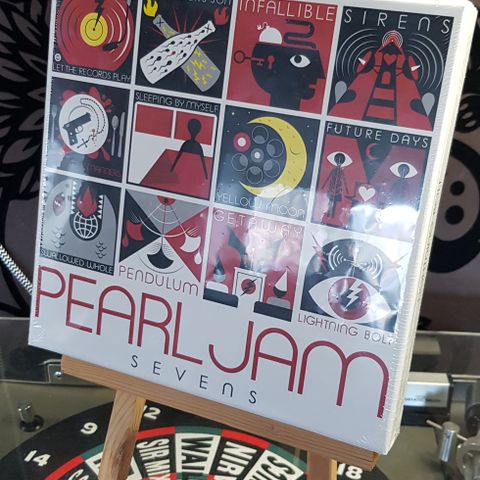Pearl Jam Sevens vinyl boks