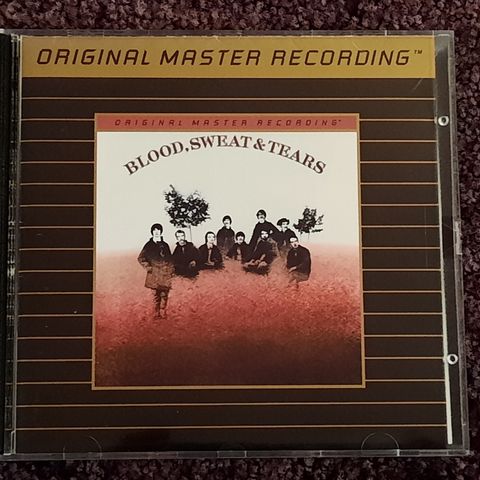 Blood, Sweat & Tears - "S/T" - 24 Karat gold CD MFSL (mobile fidelity sound lab)