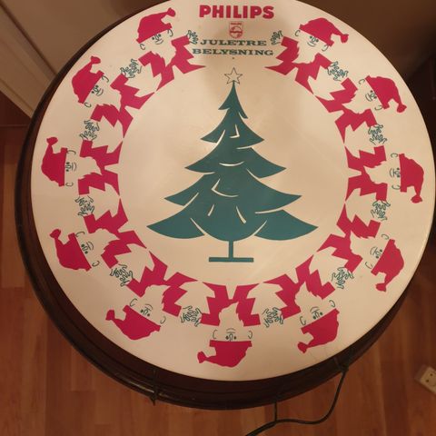 Retro juletrebelysning Philips