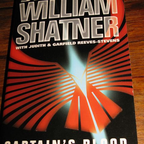 William Shatner, Captain`s Blood, paperback