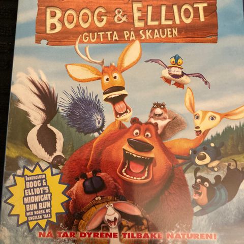 Boog & Elliot Gutta På Skauen (Blu-Ray)