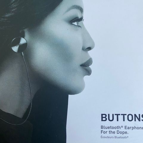 hodetelefon i.am+ Buttons nesten helt ny Bluetooth wi fi