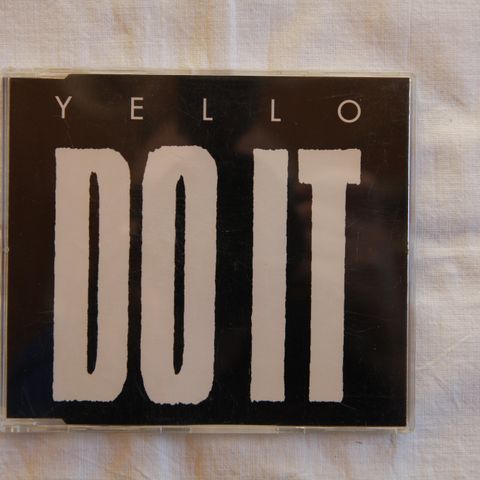 Yello. Do It. CD single.