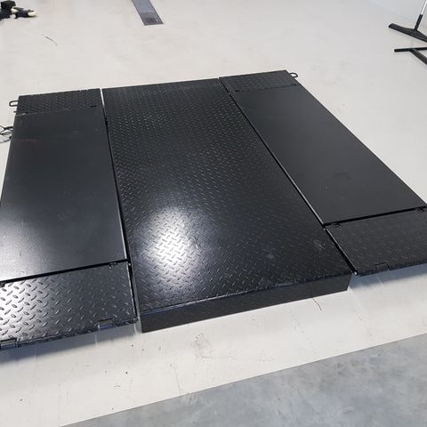 Senterplate for nedfelling av TechLift S2e