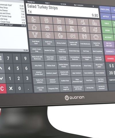 QUORION INVICTUS POS SYSTEM, 15,6" TOUCH
