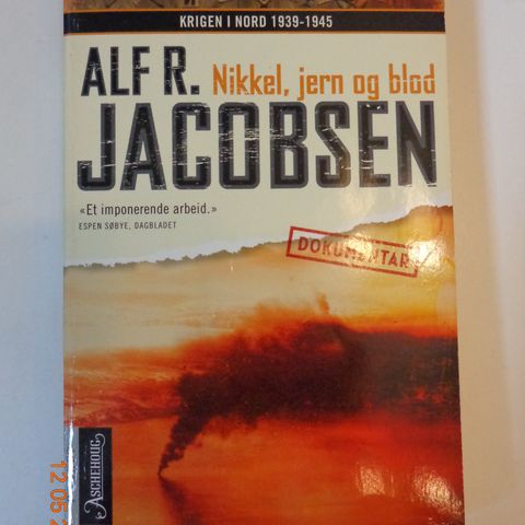 " Nikkel , jern og blod " av Alf R. Jacobsen . Pocket.