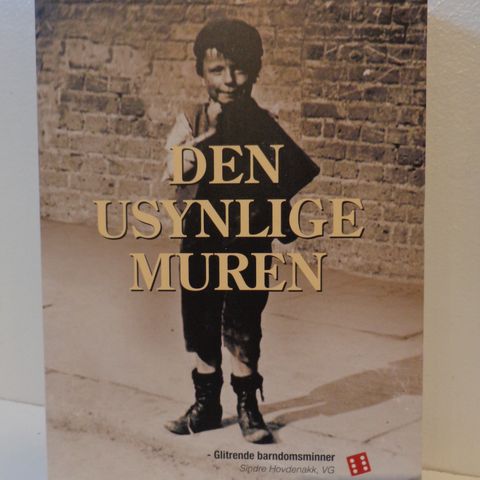 " Den usynlige muren " av Harry Bernstein . Pocket.