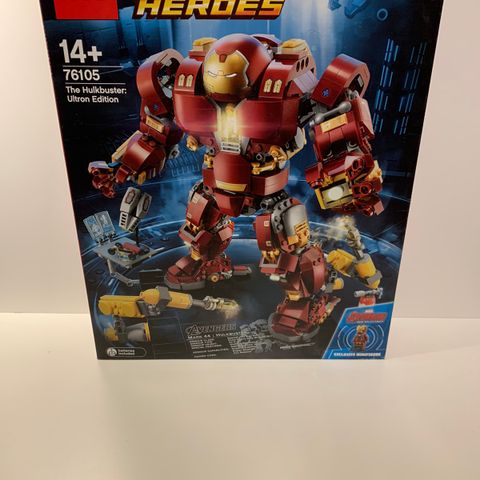 Ny uåpnet Lego 76105 Super Heroes Hulkbuster Ultron Edition