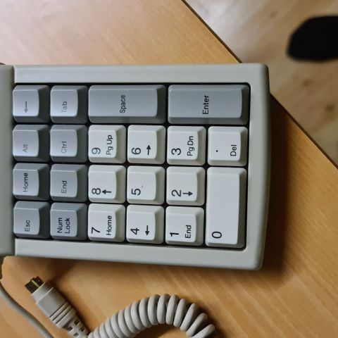 Numpad White Alps brytere