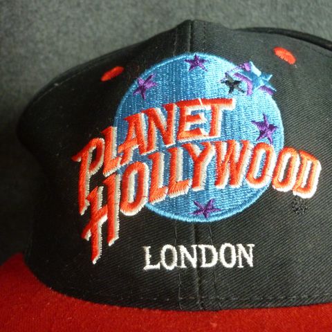 Vintage ubrukt Planet Hollywood London (1993-2000) - Caps.