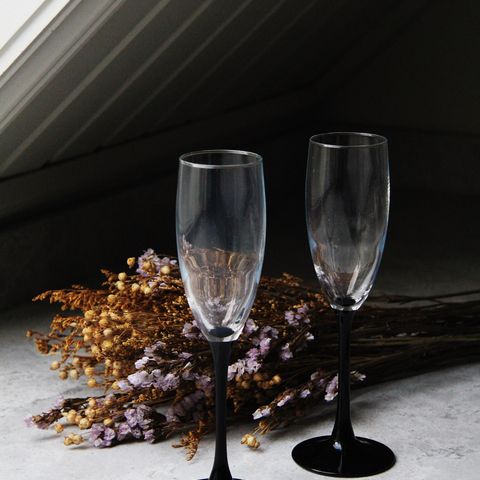 30 stk franske champagneglass (pris pr. stk)