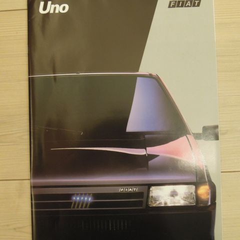 BROSJYRE FIAT UNO