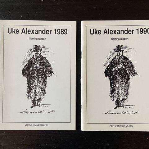 Uke Alexander 1989 og 1990 - Om Alexander L. Kielland