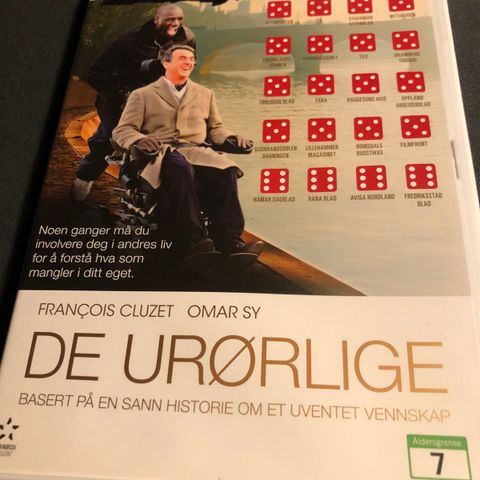 De urørlige/Intouchables DVD