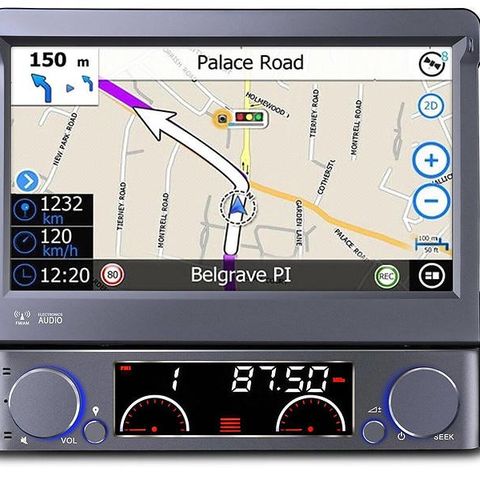 Bilstereo Xtrons GPS