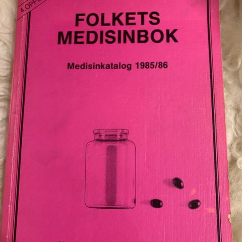 Folkets Medisinbok  1985/86 - utgitt av Norsk Opplysningsinstitutt