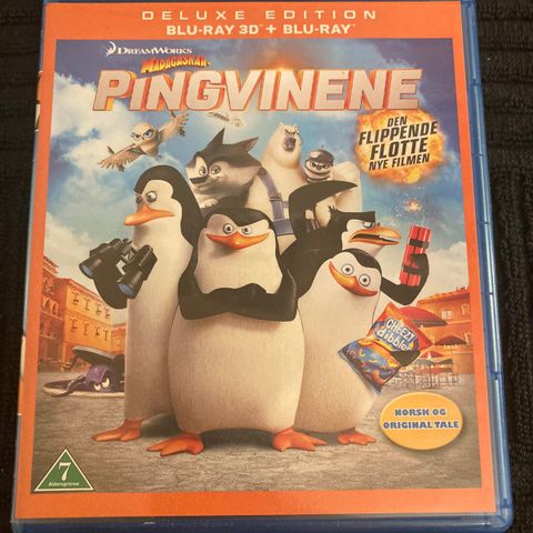 Pingvinene (Blu ray 3D + Blu ray)