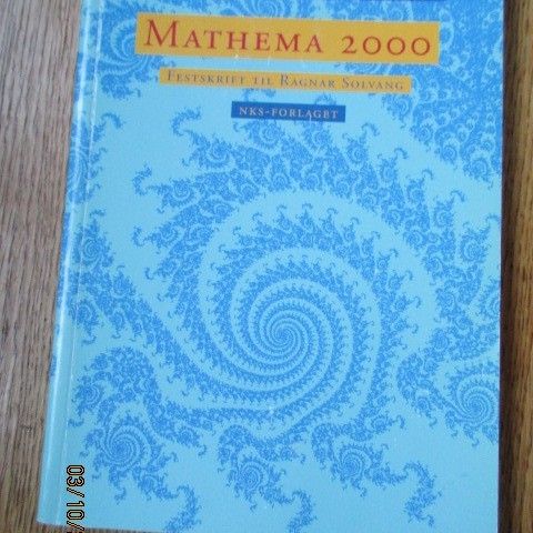 Mathema 2000 - Festskrift til Ragnar Solvang