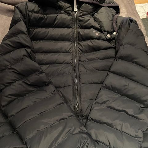 GANT. Sort D1. The Light Weight Hooded Puffer