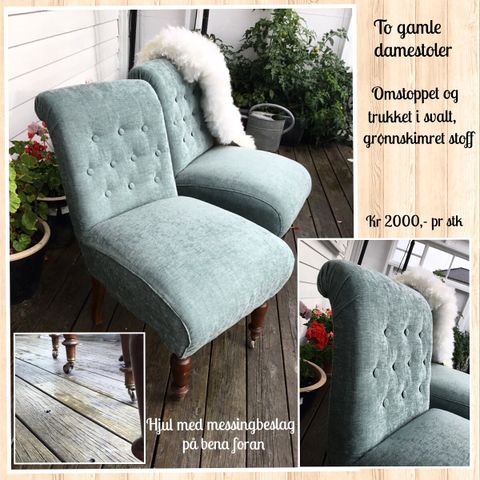 Sofa og stoler, redesign