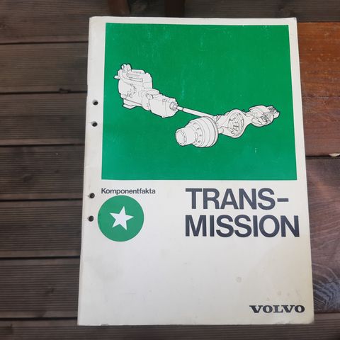Volvo original transmission katalog
