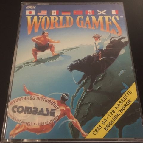 Dataspill: «World Games» (Commodore 64/128)