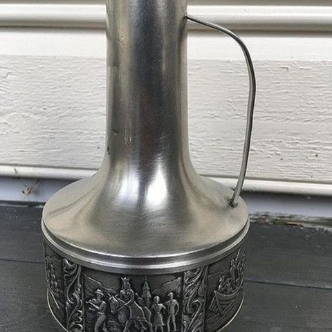 Fin Norsk Tinn vase - Pewter
