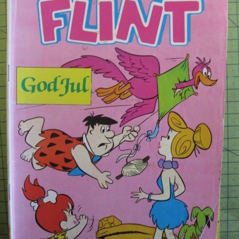 Flint / Flintstone(mellom) 1979 - 1995 - 8 stk. Se bilder!