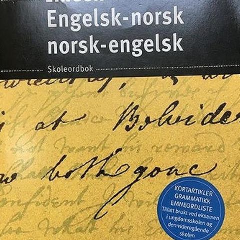 Engelsk-norsk norsk-engelsk