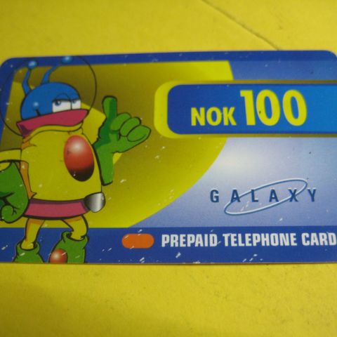 Telekort Telekort Galaxy 100 nok