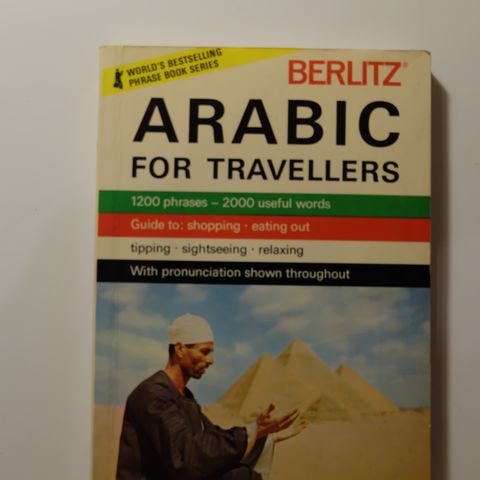 Berlitz Arabic for Travelers Phrase Book Arabisk . trn 98