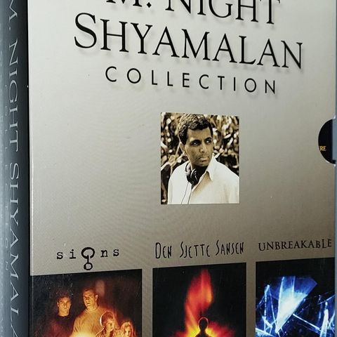 3 DVD.M.NIGHT SHYAMALAN COLLECTION.