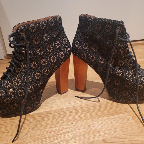 Jeffery Campbell sko i størrelse 36