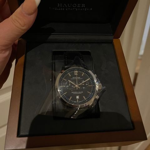 HAUGER GOLDEN VALOR CHRONOGRAPH 42MM