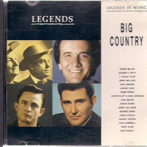 Legends in Music - Big Country ( CD, Comp 1989)