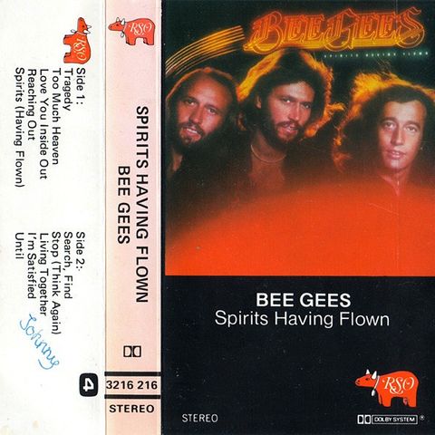 Bee Gees – Spirits Having Flown ( Cass, Album 1979)