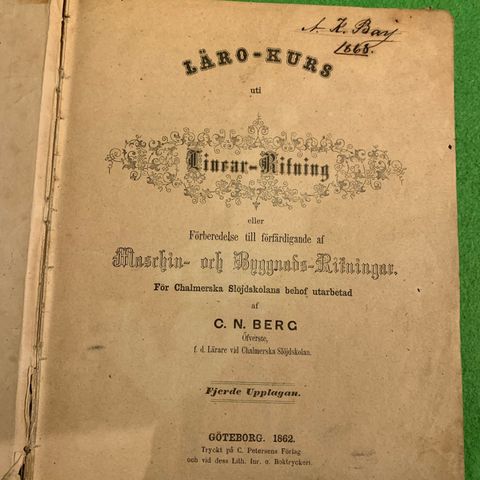 Läro-kurs uti linear-ritning (1862)