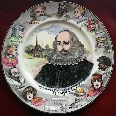 Royal Doulton "Shakespeare" fat.