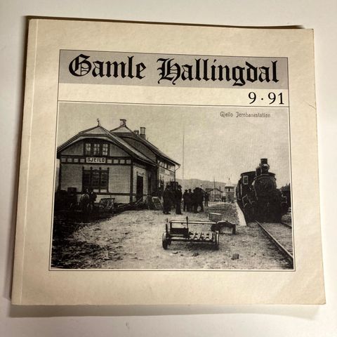 Gamle Hallingdal. Nr 9. 1991