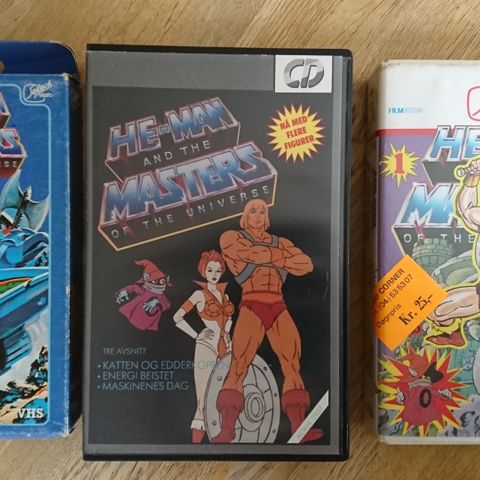 He-man på VHS ønskes kjøpt