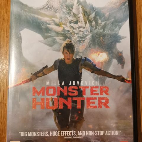 Monster Hunter (DVD, norsk tekst, Milla Jovovich)