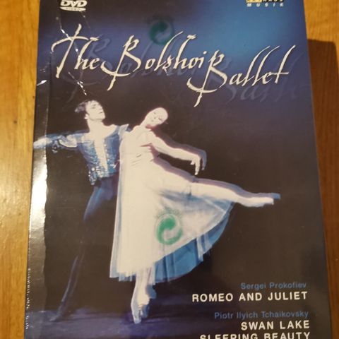 The Bolshoi Ballet boks (DVD, i plast)