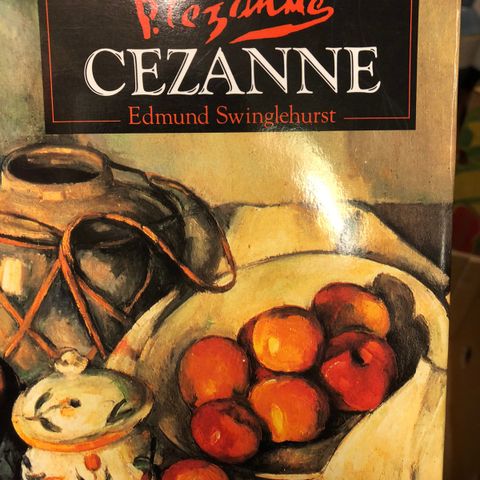 Cezanne kunstbok til salgs.