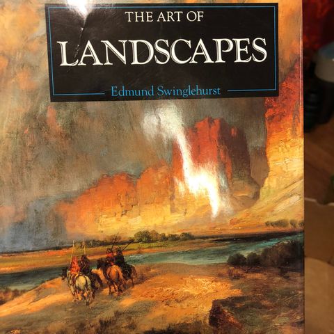 Landscapes kunstbok til salgs.